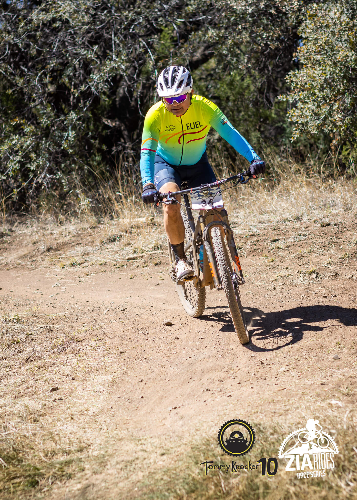 Gabriel Perez mountain bike race