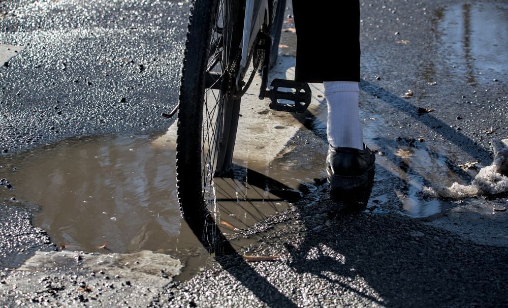Wet or Slippery Surfaces